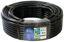 Tubería lisa negra